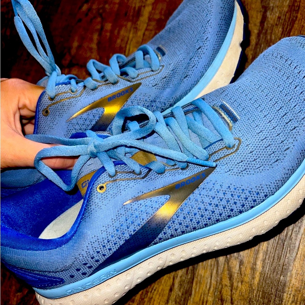 Brooks Glycerin 18 Blue and Gold